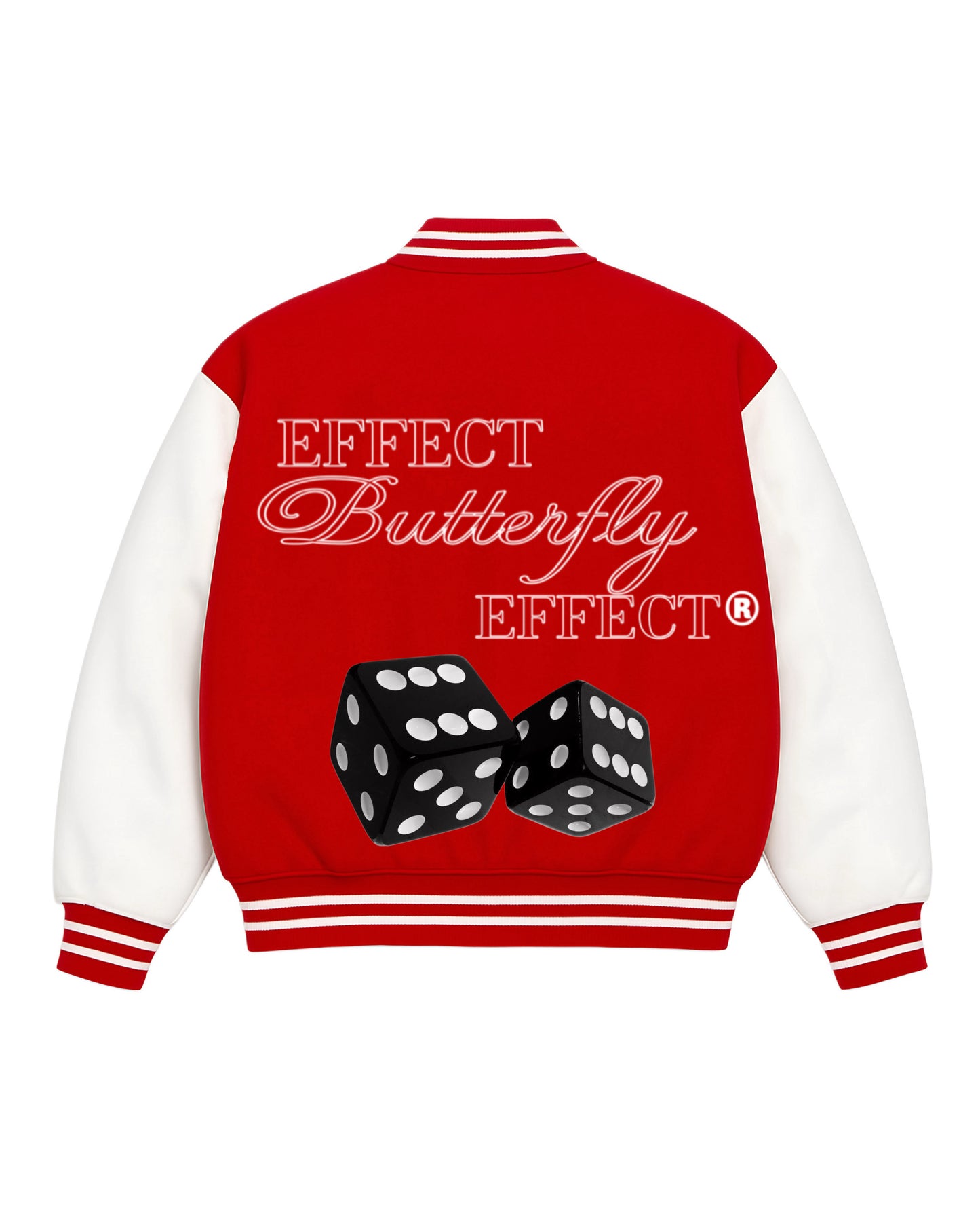 Varsity jacket efecto mariposa