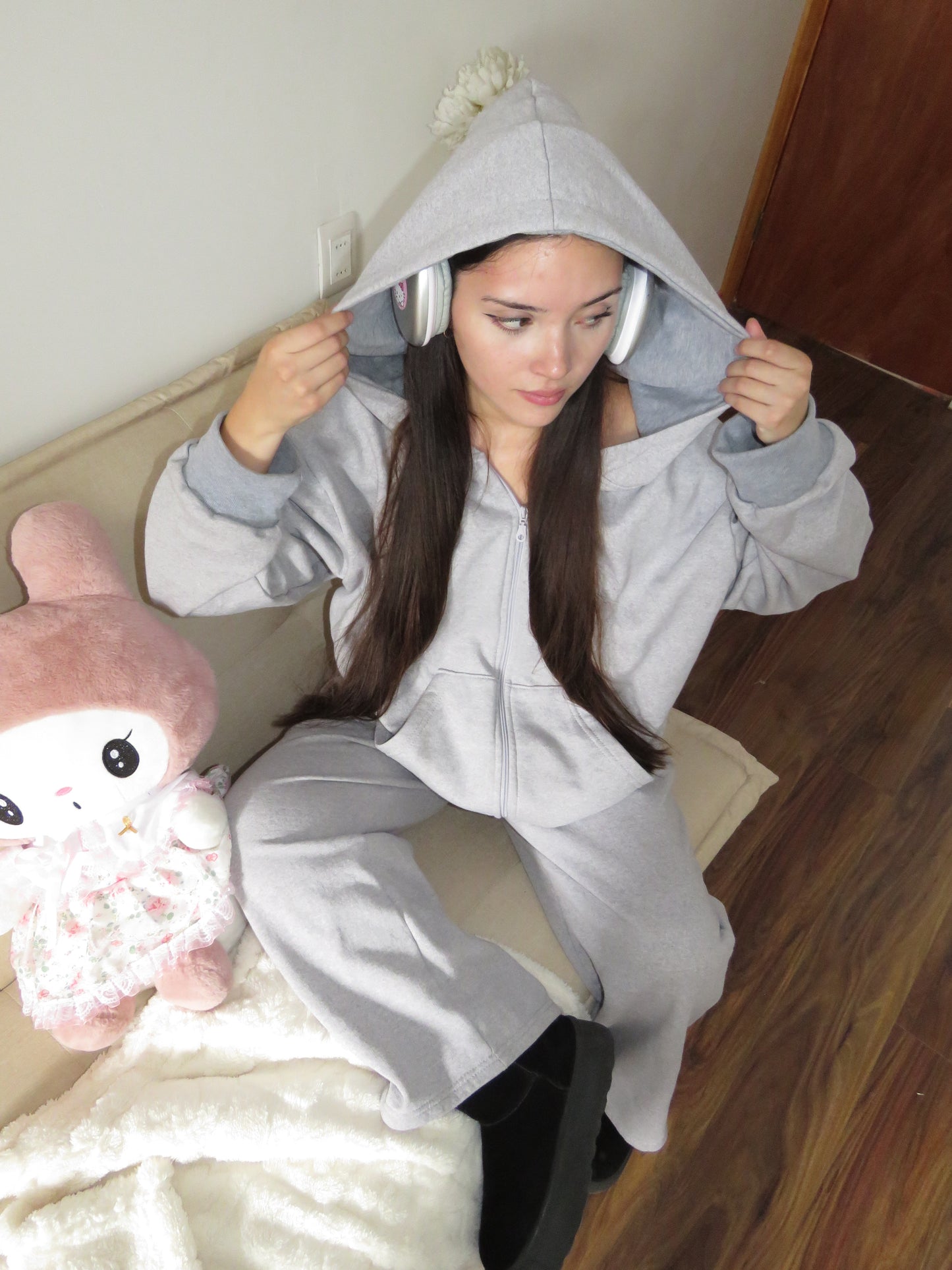 Buzo Baggy Basic - Gris