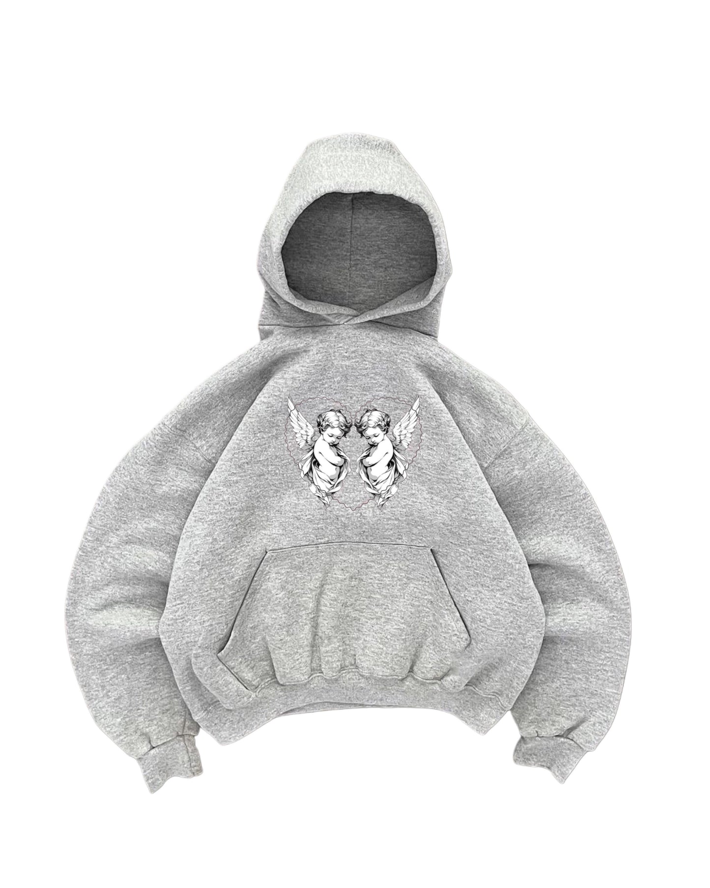 Hoodie emotion love modelo manga globo
