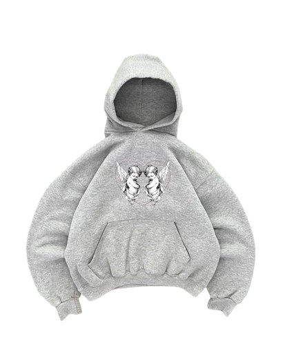 Hoodie emotion love modelo manga globo