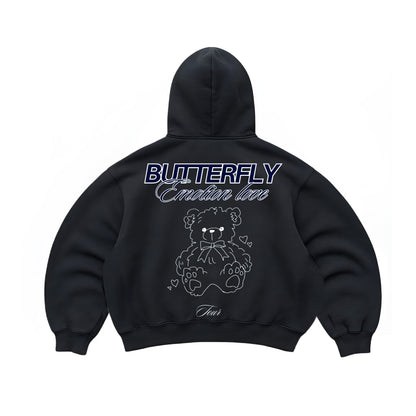Hoodie  emotion Love modelo manga globo