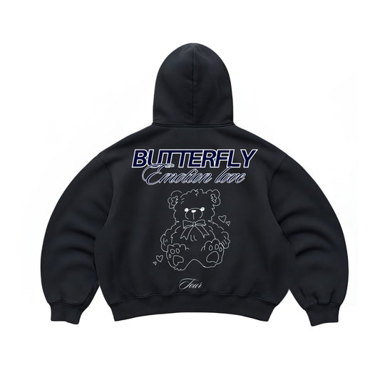 Hoodie  emotion Love modelo manga globo