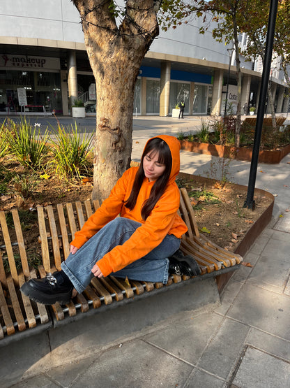 Basic Orange - Hoodie Classic