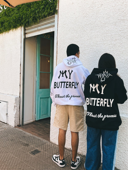 Hoodie my Butterfly modelo clasico