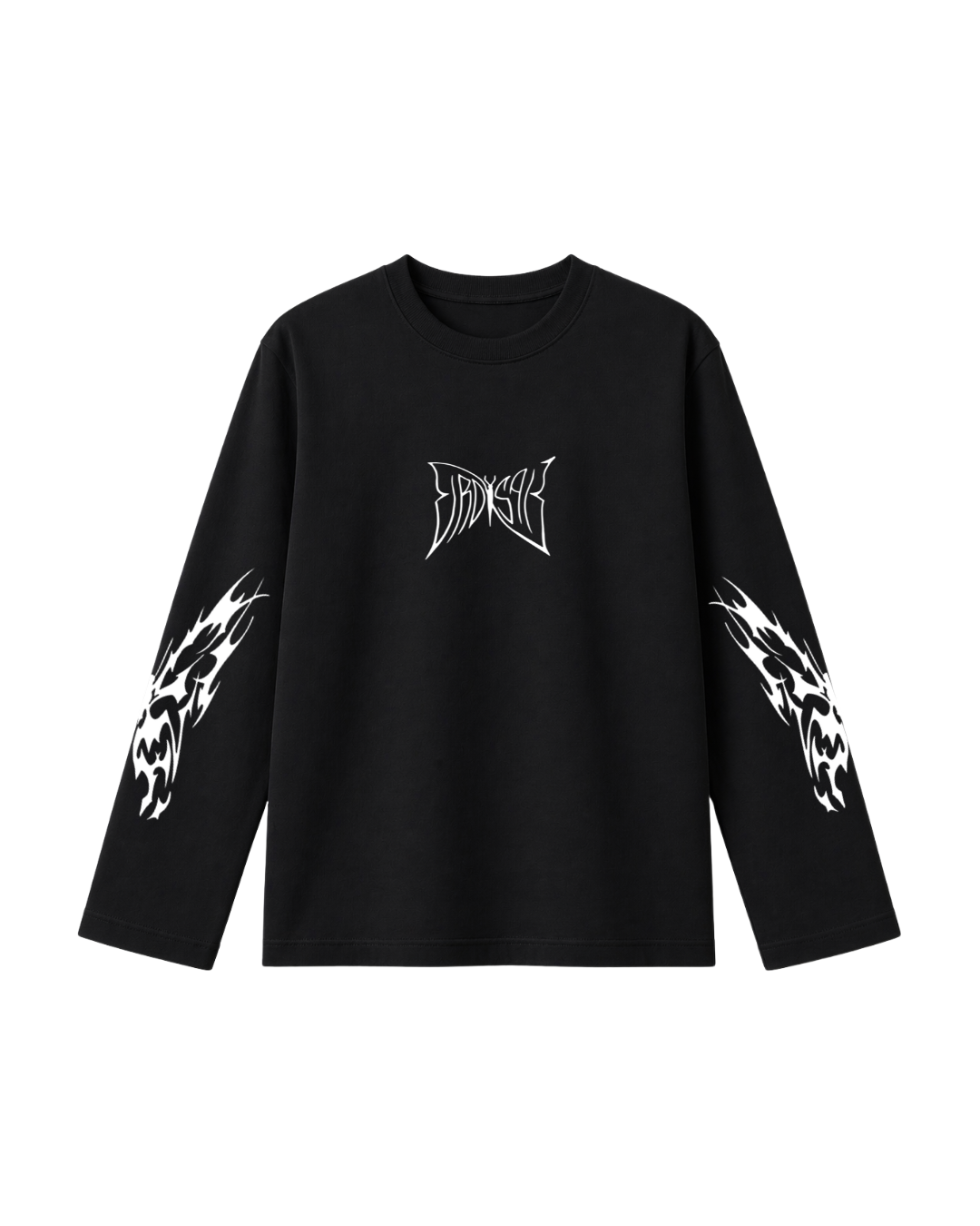 Butterfly Emblem  - Camiseta Manga Larga black
