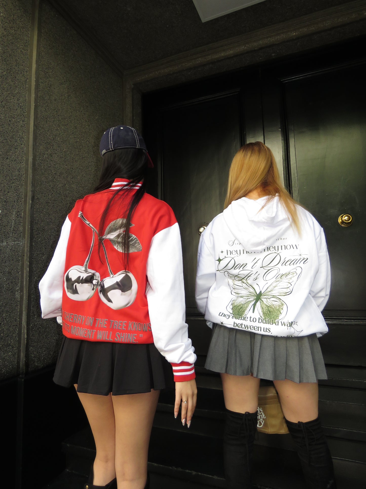 Varsity jackets cherry