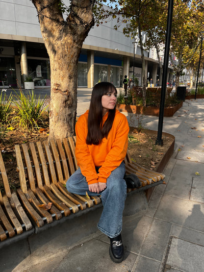 Basic Orange - Hoodie Classic