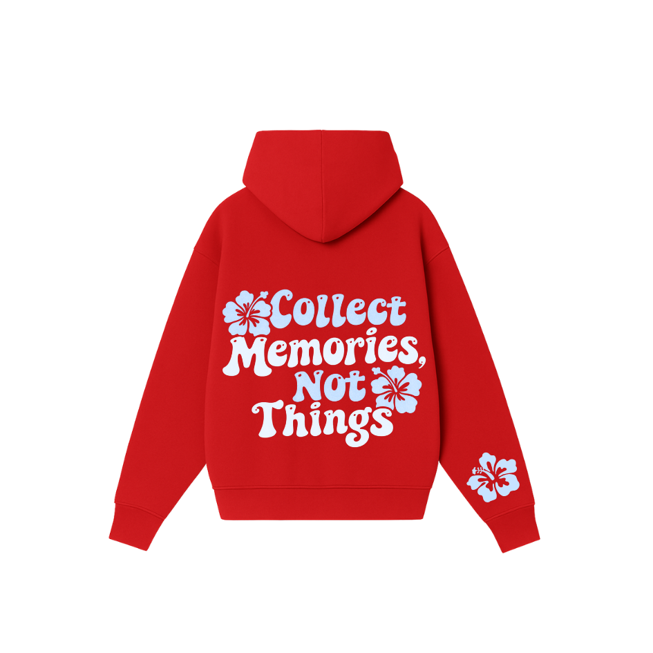 Memories - Hoodie Classic red
