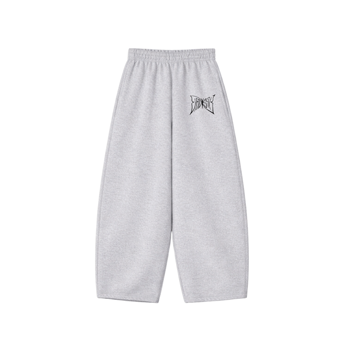 Butterfly Emblem - Buzo Baggy grey puff
