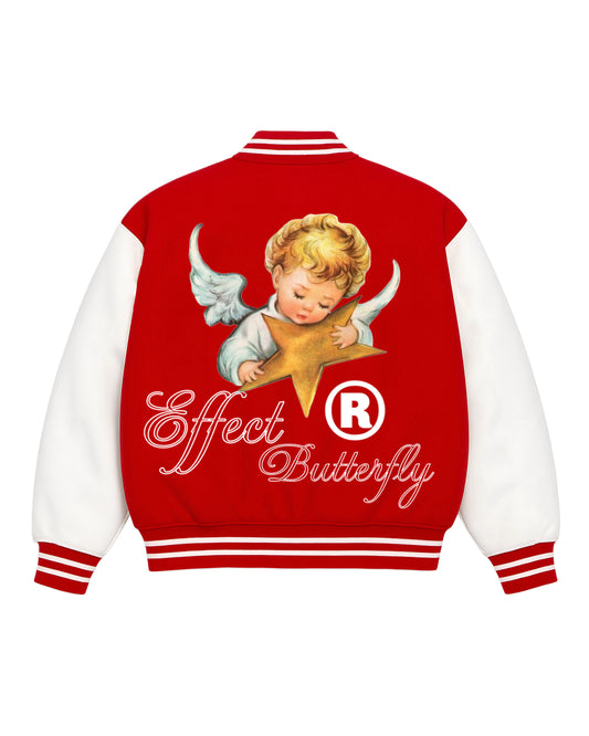 Varsity jacket efecto mariposa