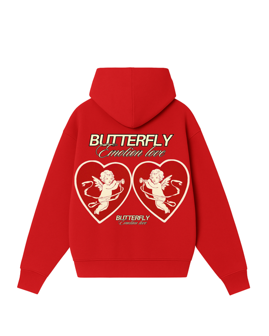 Hoodie emotion love modelo clásico