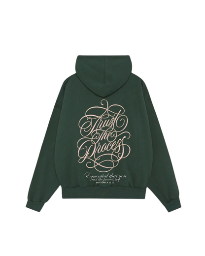 Hoodie trust the process modelo clasico