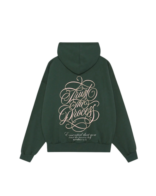 Hoodie trust the process modelo clasico