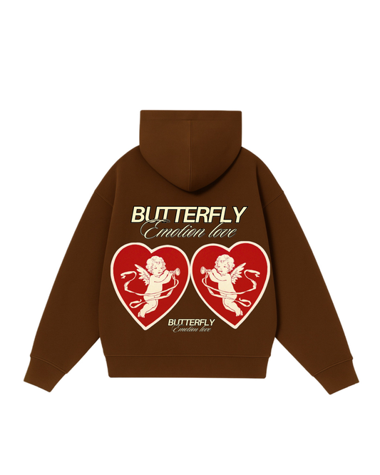 Hoodie emotion love modelo clásico