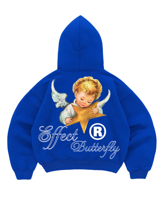 Hoodie butterfly effect  modelo negro mangas globo