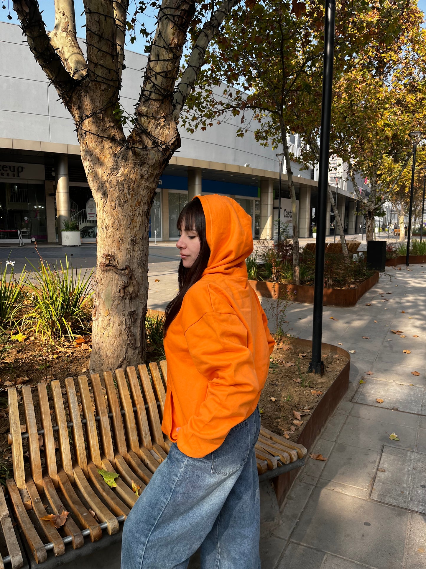 Basic Orange - Hoodie Classic