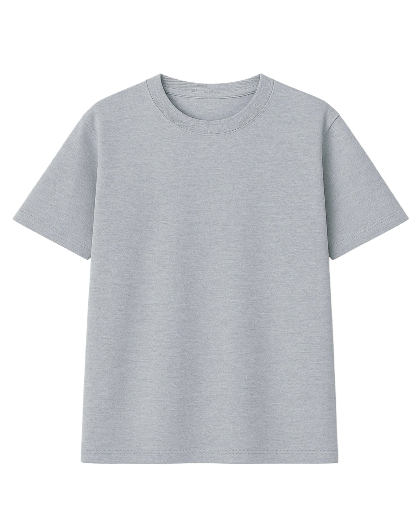 t-shirt basic gris    modelo recto