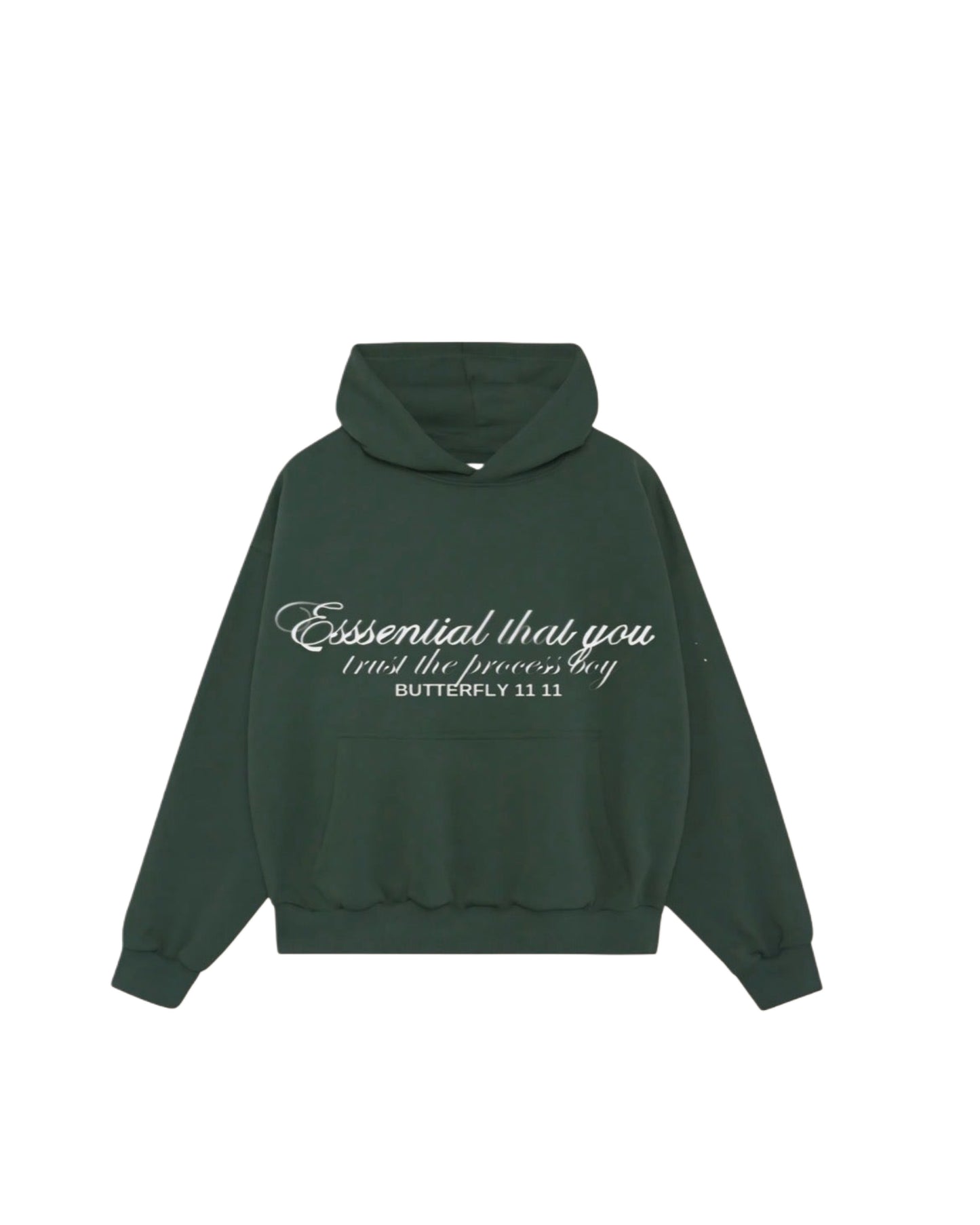 Hoodie trust the process modelo clasico