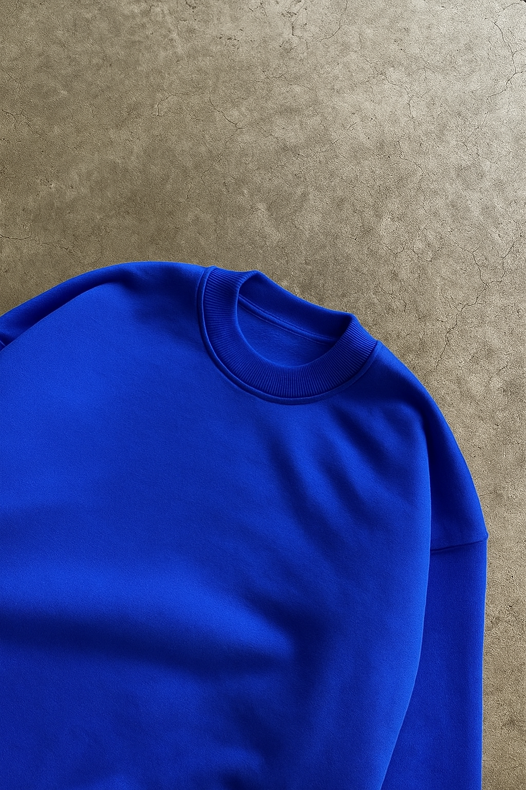 Polo basic azul rey  modelo clasico