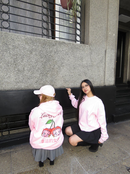 Polo basic rosado modelo clasico