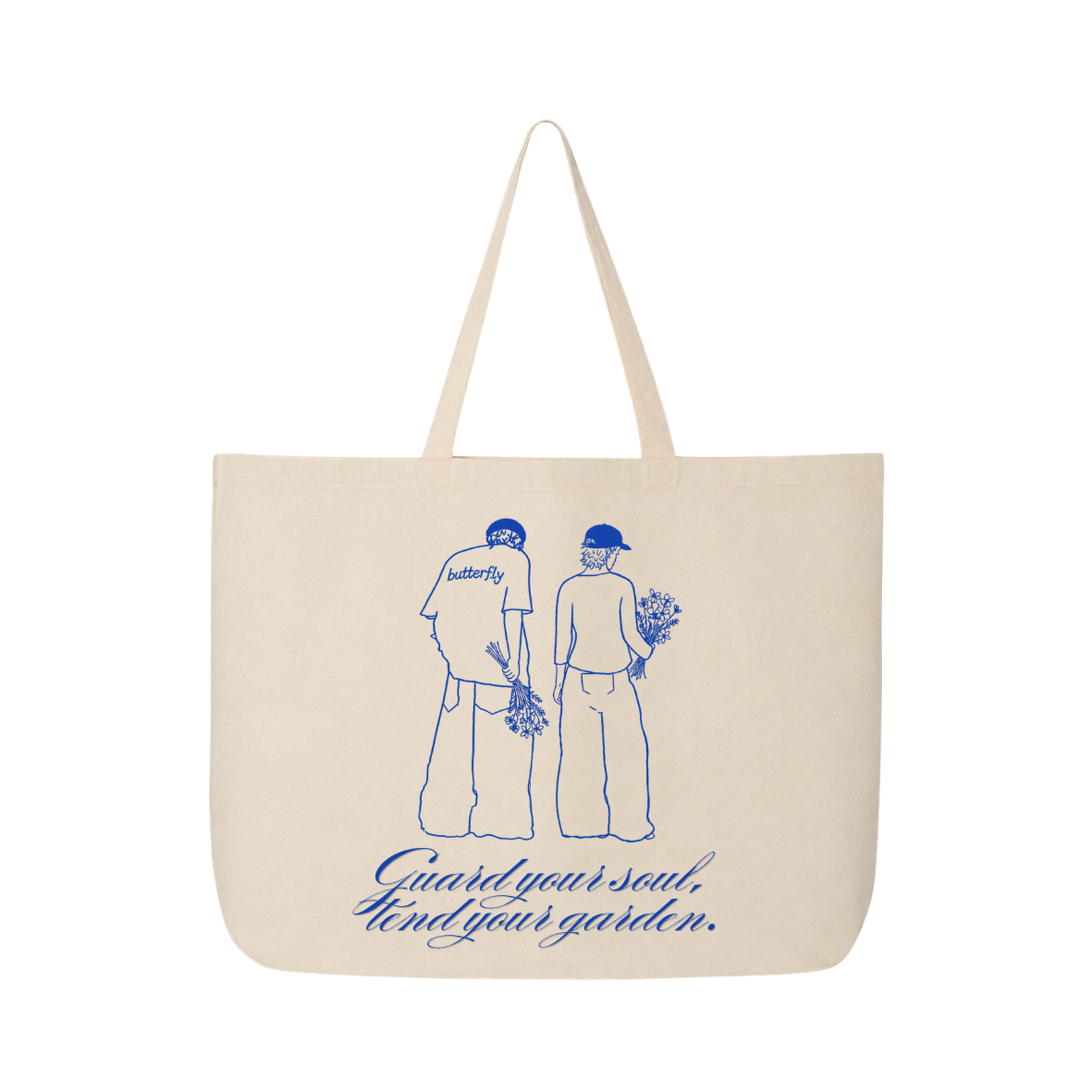 Garden Drawing - Tote bag