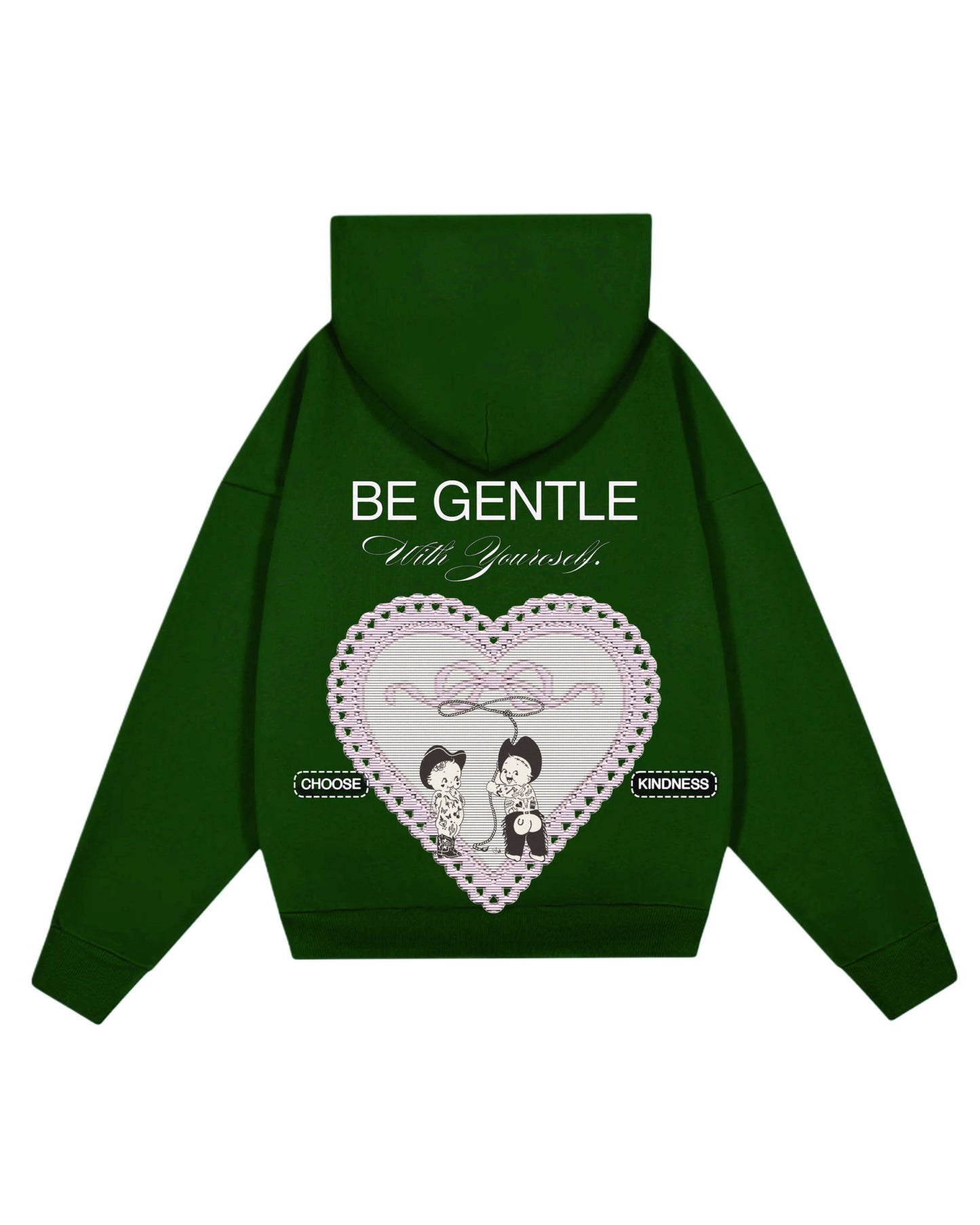Hoodie be gentle  modelo clásico