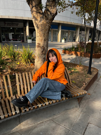 Basic Orange - Hoodie Classic