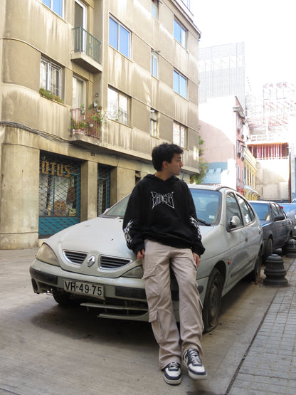 Hoodie butterfly  modelo mangas globo ⭑