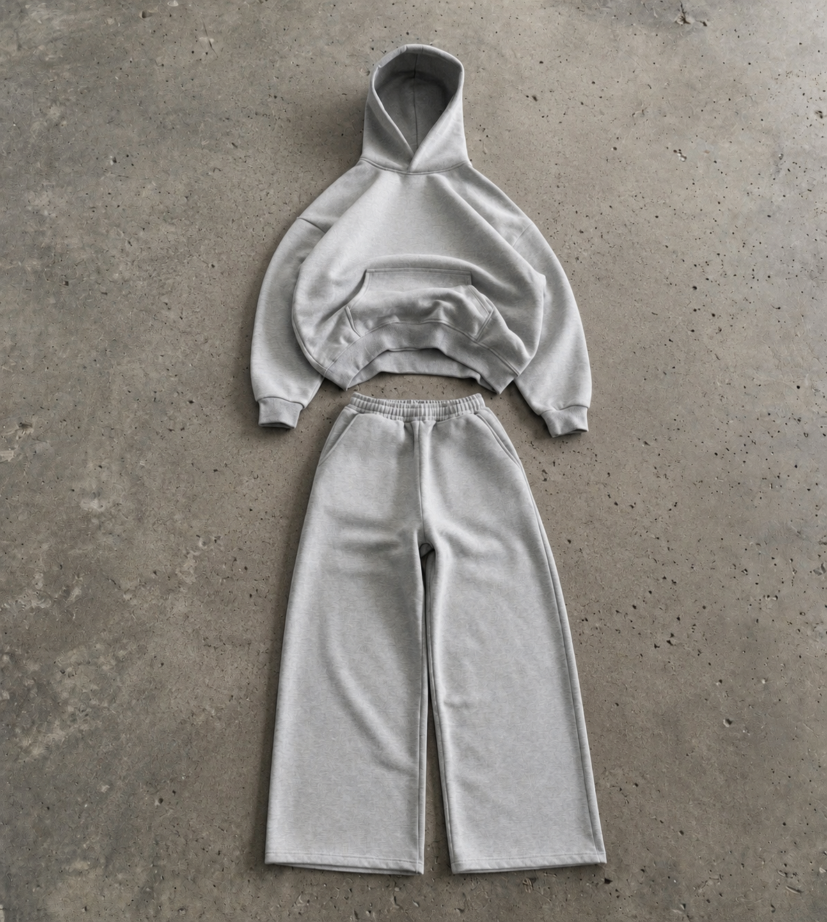 Buzo Baggy Basic - Gris