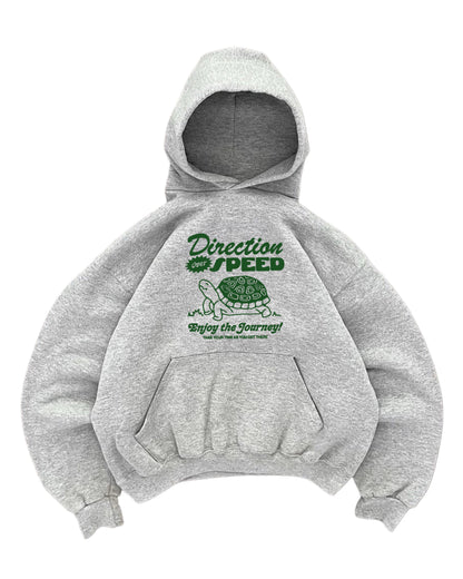 Hoodie tortoise modelo manga globo