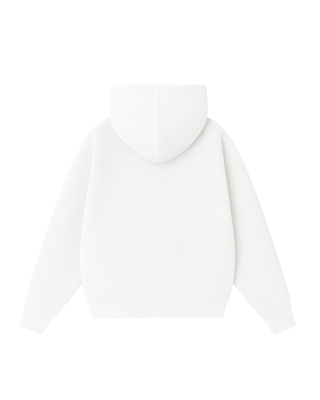 Basic White - Hoodie Classic