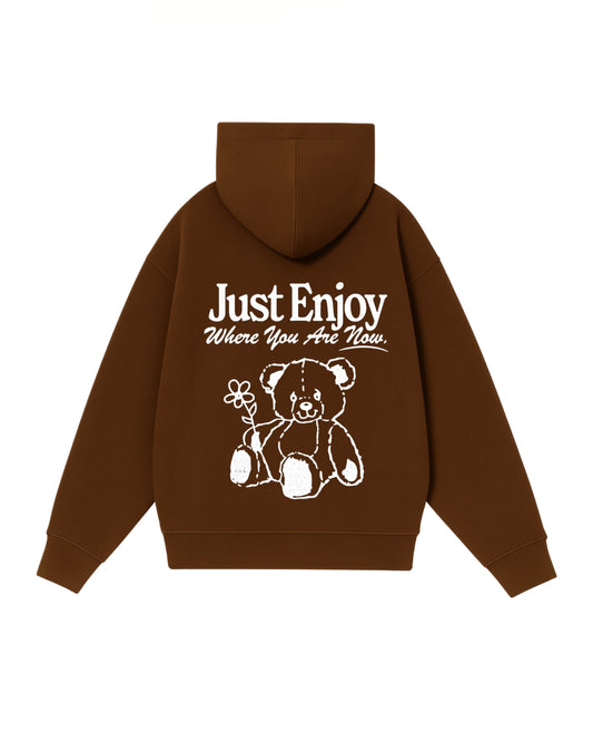 Hoodie just enjoy modelo clásico
