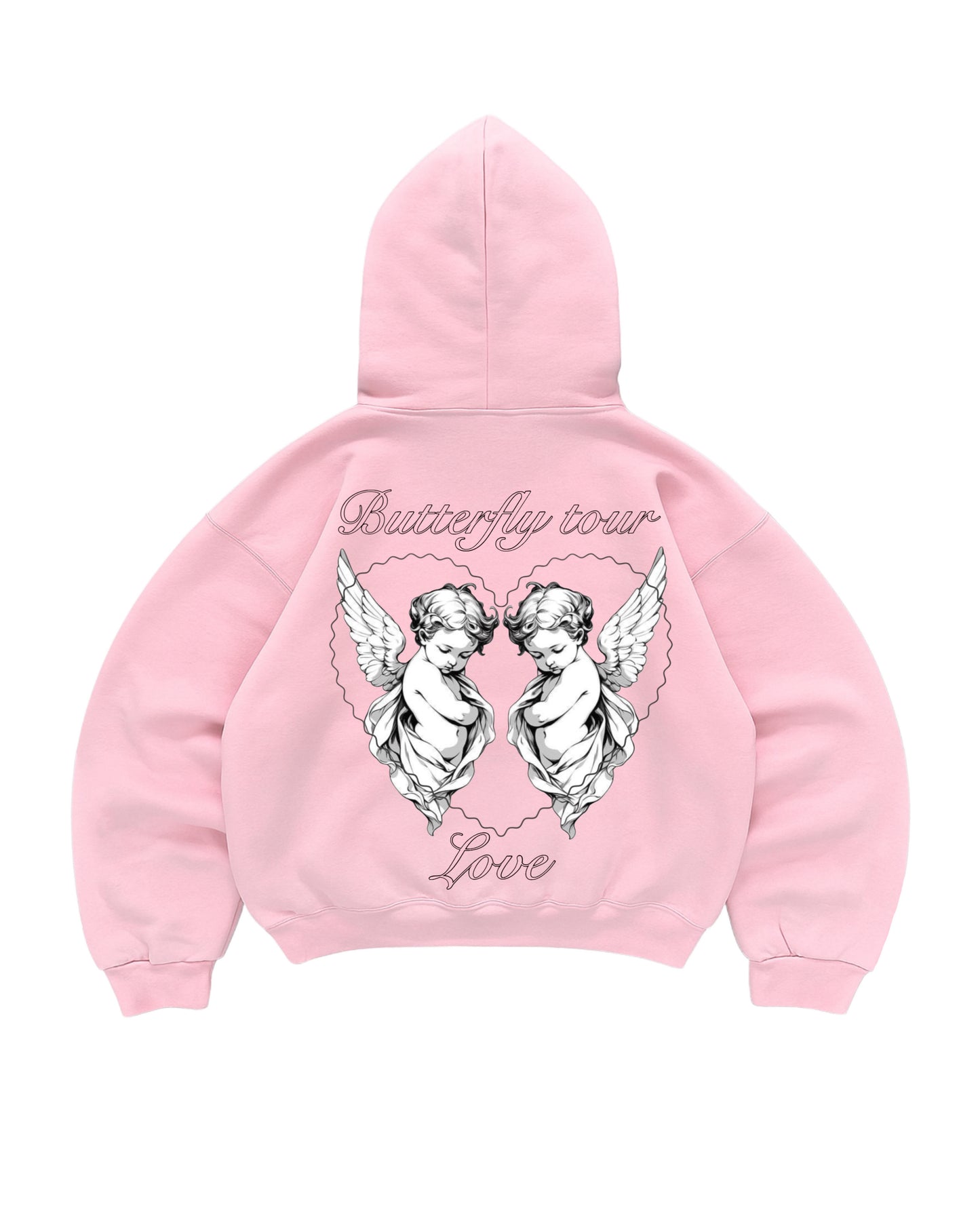 Hoodie emotion love modelo manga globo