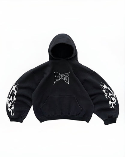 Hoodie Butterfly world modelo mangas globo ⭑