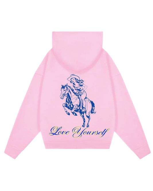 Hoodie love yourself modelo clásico
