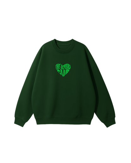 The lovers club  - Polo green  puff