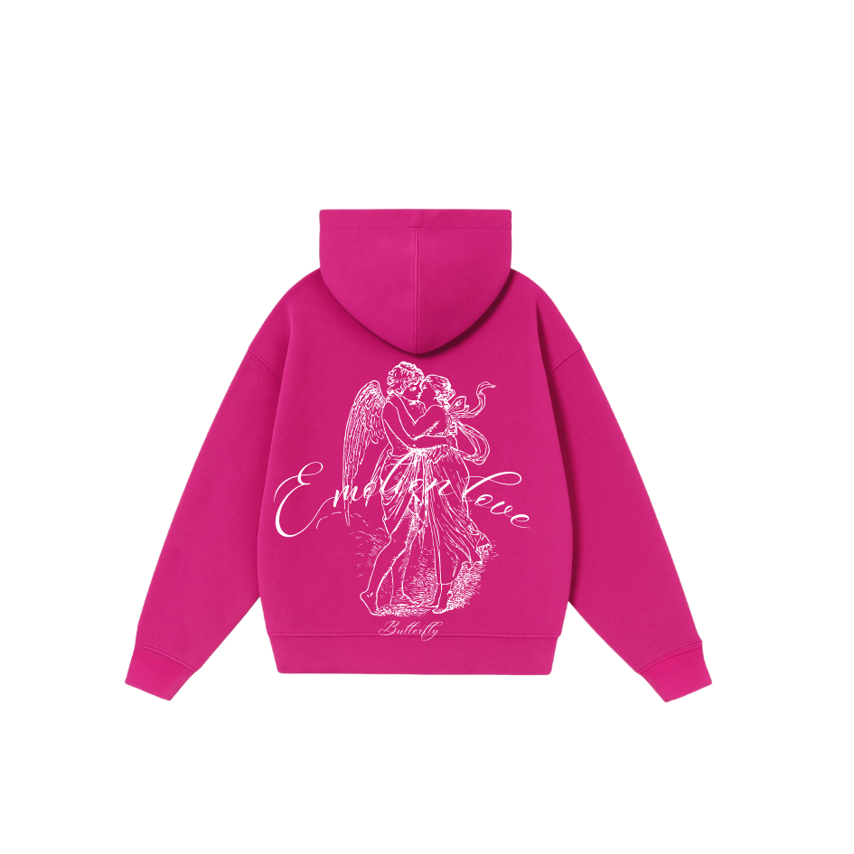 In Love  - Hoodie Clásico fuscia