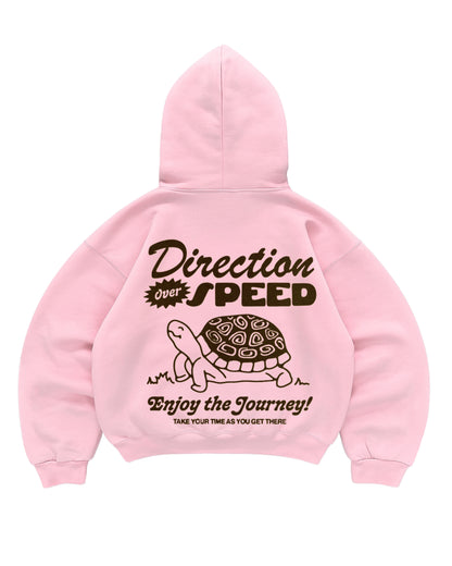 Hoodie tortoise modelo negro manga globo