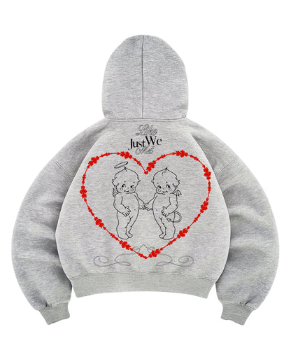 Hoodie like we just met   modelo manga globo