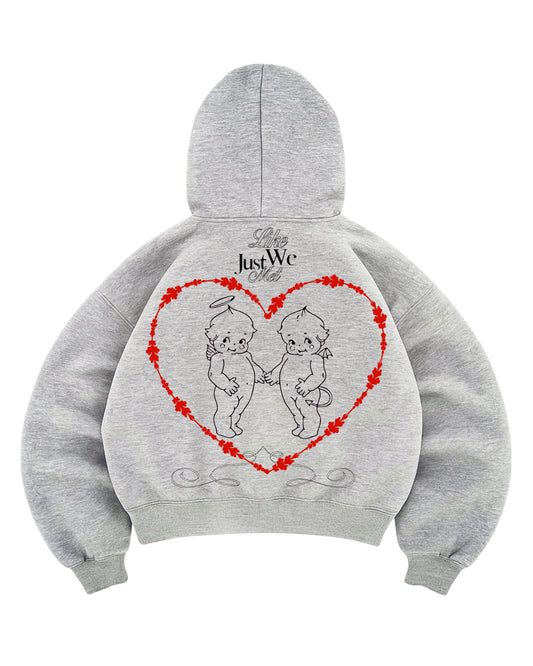 Hoodie like we just met   modelo manga globo