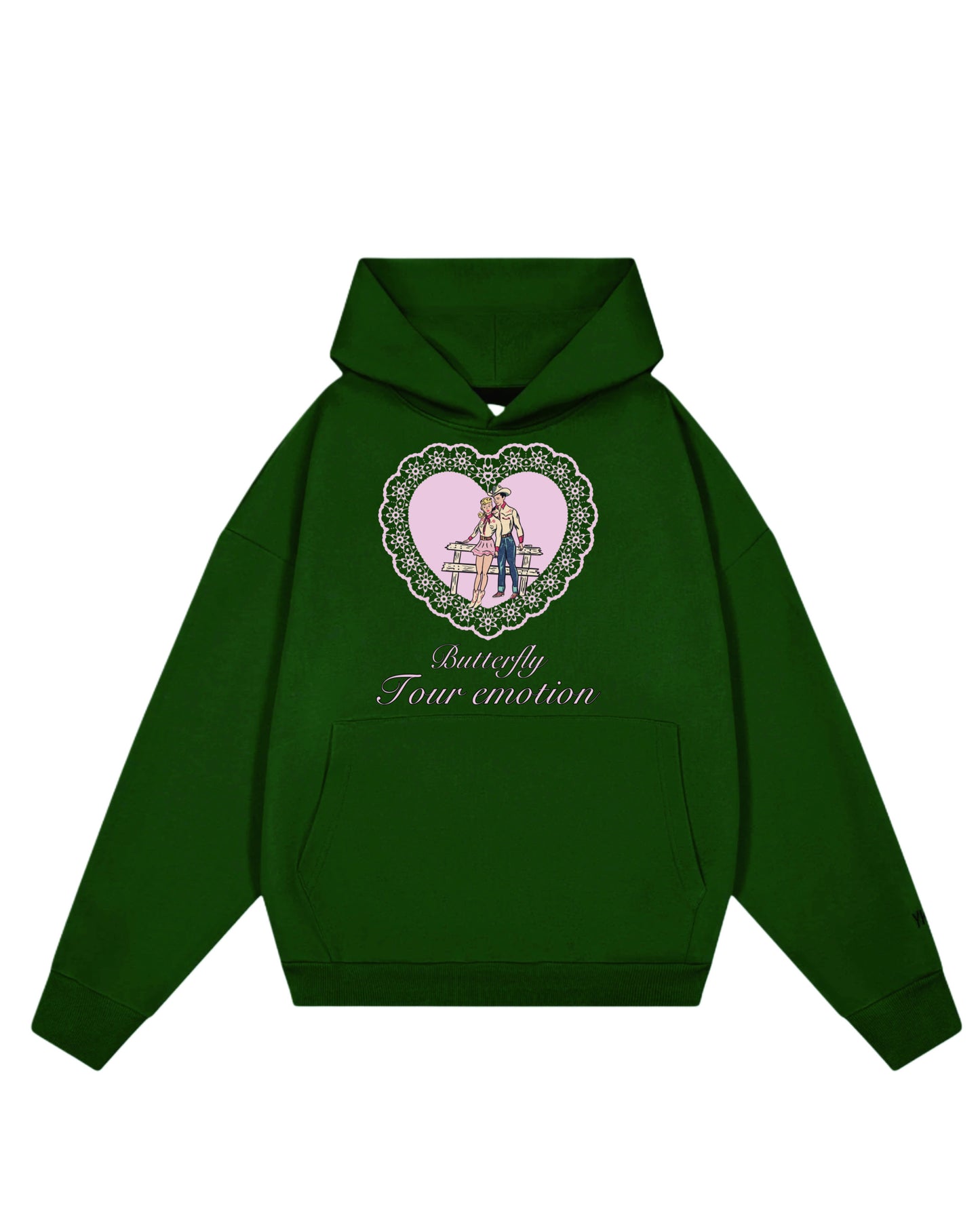 Hoodie emotion love modelo clásico