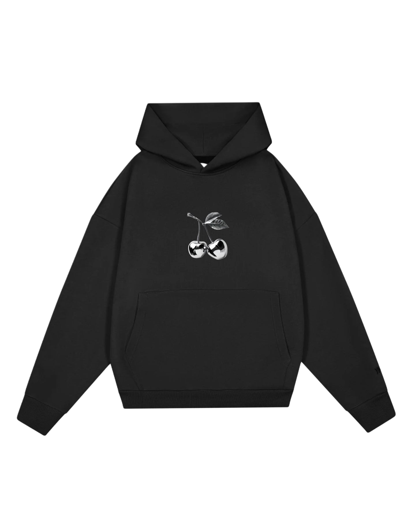 Hoodie cherry modelo clásico negro