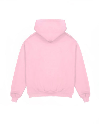 Hoodie pink basic  modelo clásico ★