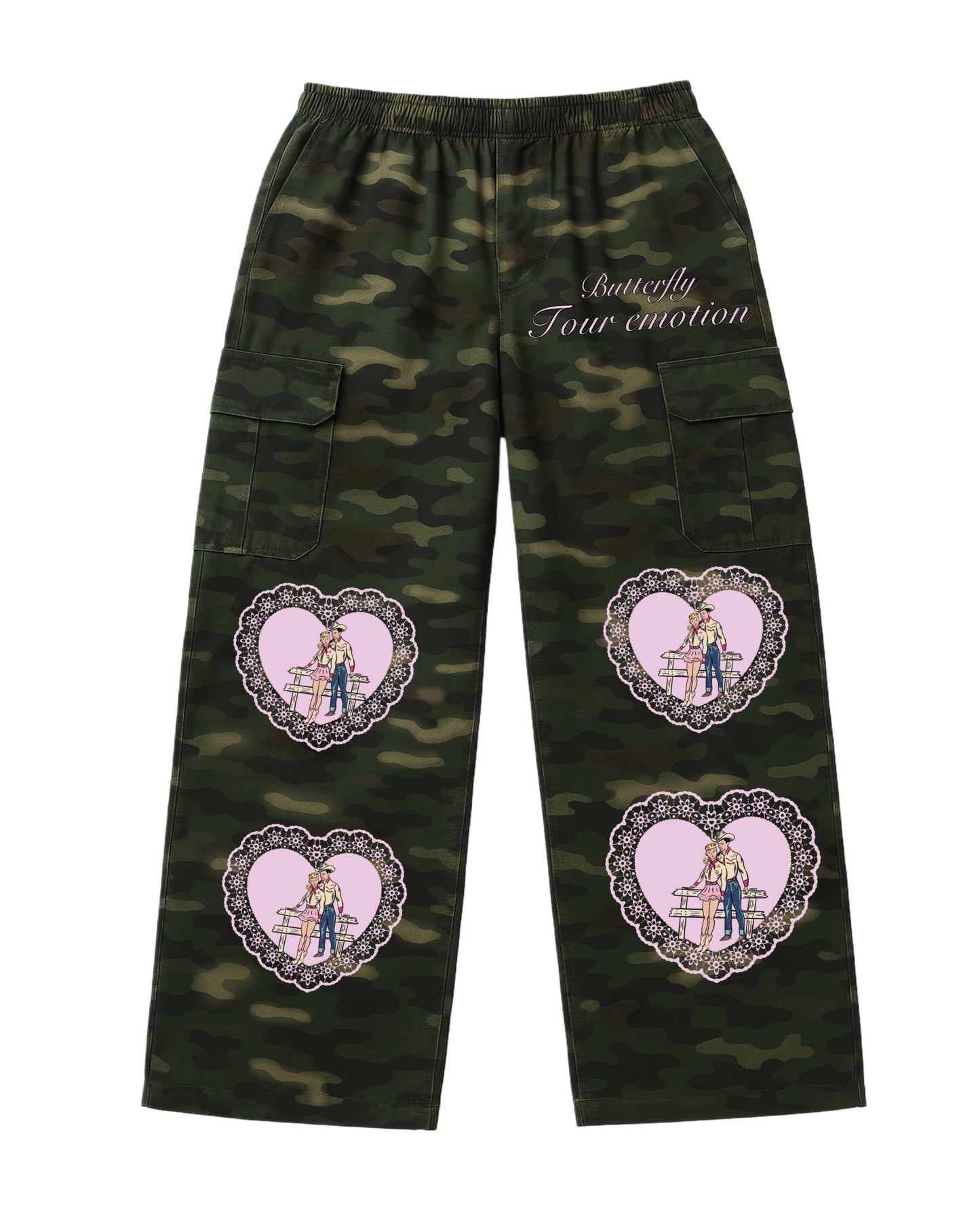Pantalón cargo butterfly tour