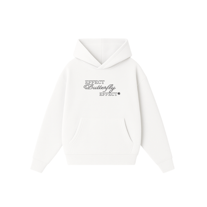 Effect Butterfly Angel - Hoodie Clásico white