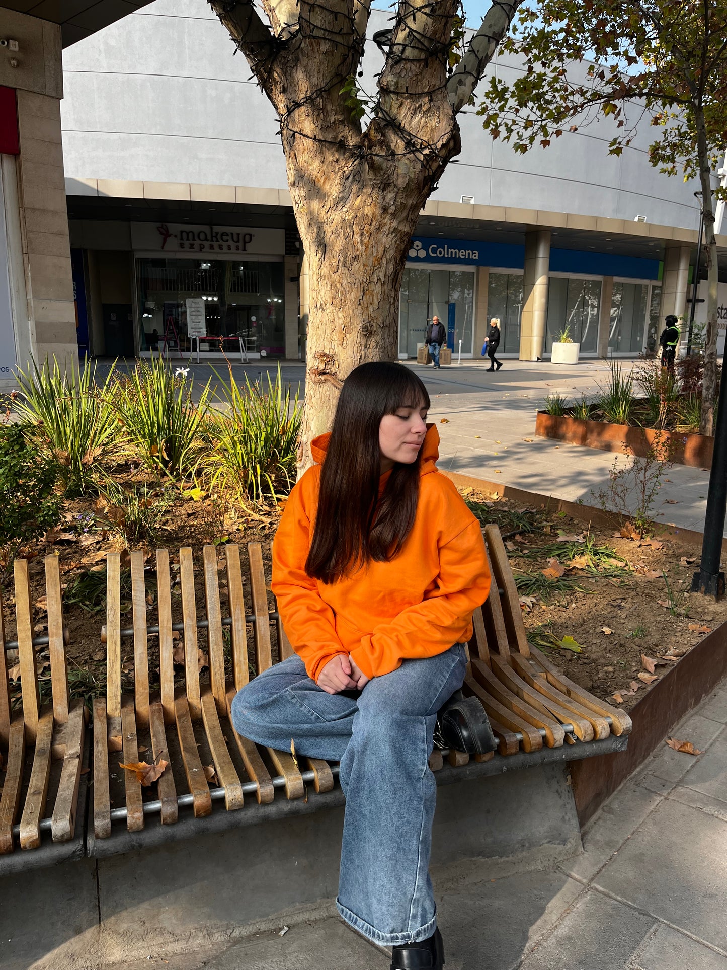 Basic Orange - Hoodie Classic