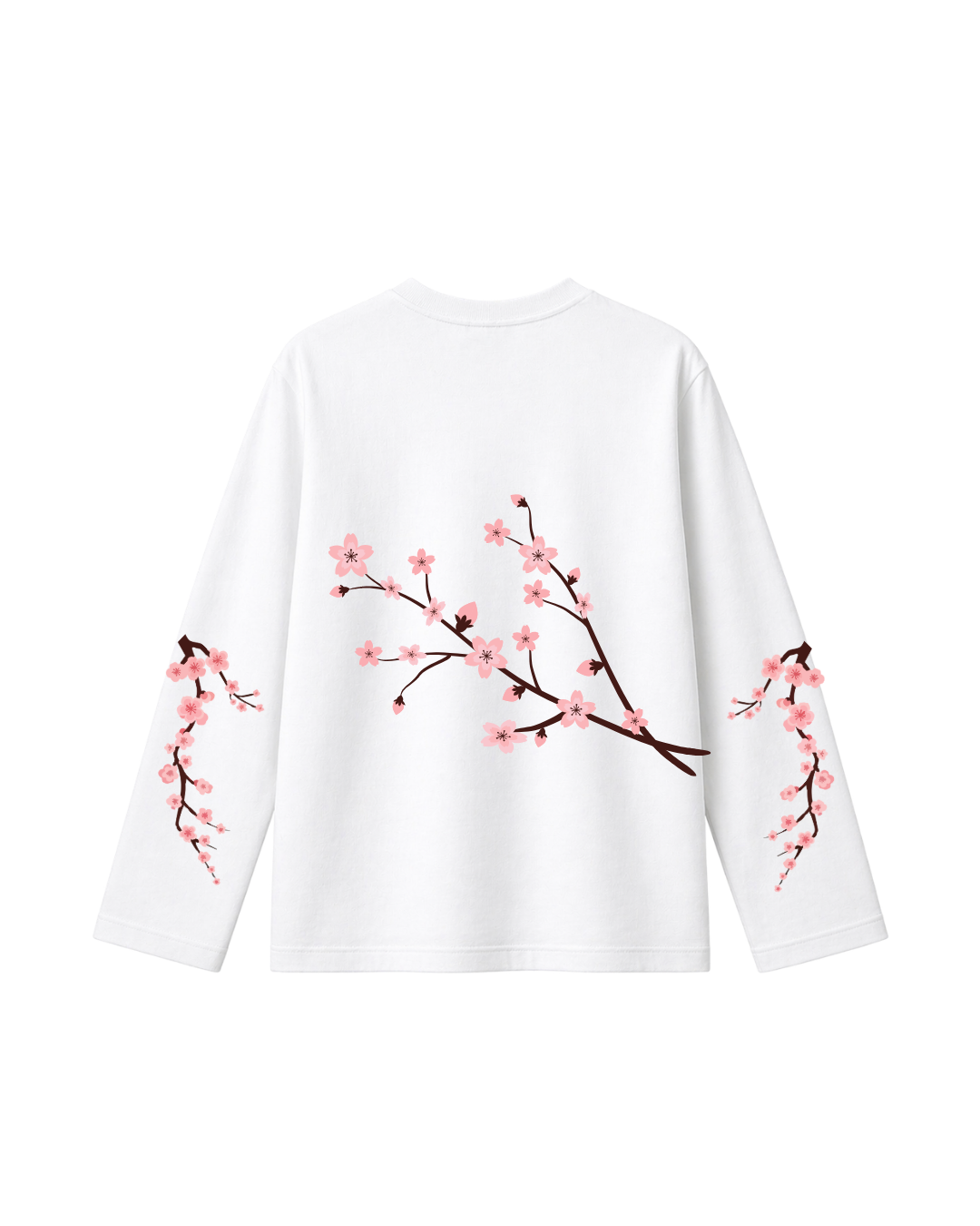 Garden branch - Camiseta Manga Larga black