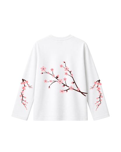 Garden branch - Camiseta Manga Larga black