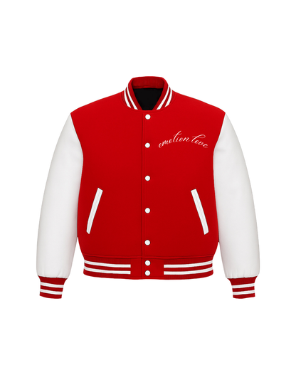 In Love  - Varsity Jackets red