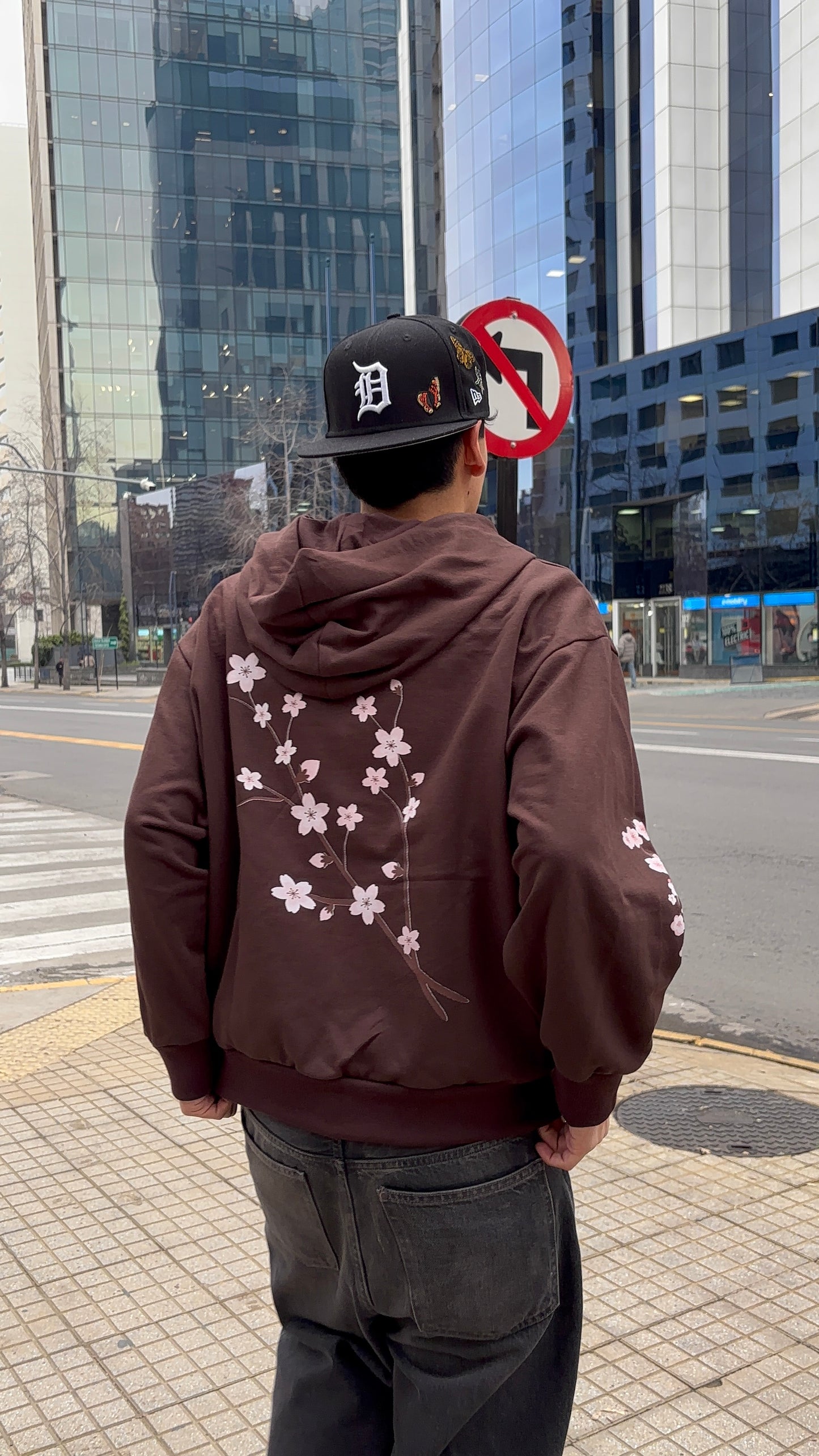 Garden Coffe  - Hoodie Zip Mangas Globos